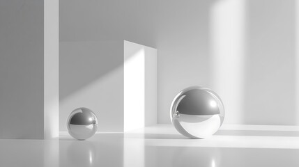 5. A minimalist silver background with a uniform matte finish and no patterns
