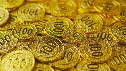 Gold and Stock Market Investment, Financial Income, Cash Flow and Financial Success