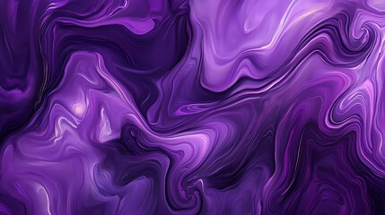 Obraz premium 25. A minimalist purple background with abstract swirls of lighter purple tones