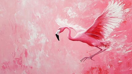 23. A clean flamingo pink background with subtle white accents resembling sunlight