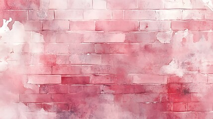 13. A muted brick red background with a watercolor wash effect for a soft and natural look
