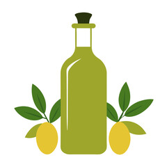 olive oil and olives