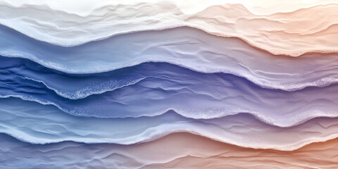 Obraz premium Winter twilight abstract with lavender frost gradient