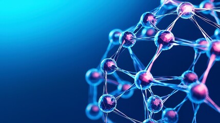Molecular structure analysis laboratory scientific visualization digital environment close-up chemistry concepts for research and education