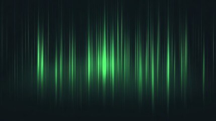 Abstract Green Light Vertical Lines Background