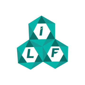 ILF creative minimalist letter logo. ILF unique vector initials alphabet letter logo design