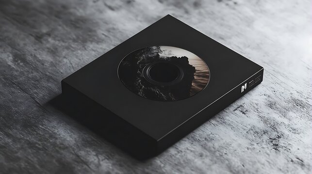 Dark Seascape CD in Sleek Black Packaging