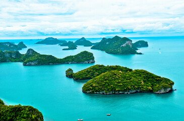 tropical island