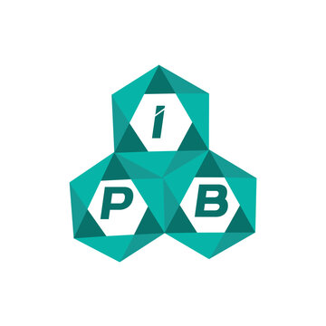 IPB creative minimalist letter logo. IPB unique vector initials alphabet letter logo design