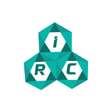 IRC creative minimalist letter logo. IRC unique vector initials alphabet letter logo design