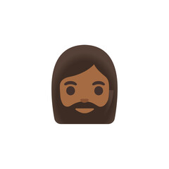 Bearded Person Emoji
