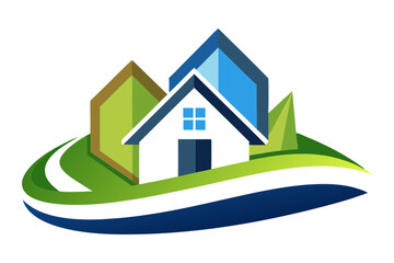 Professional Real Estate Company Logo Design for Modern Branding