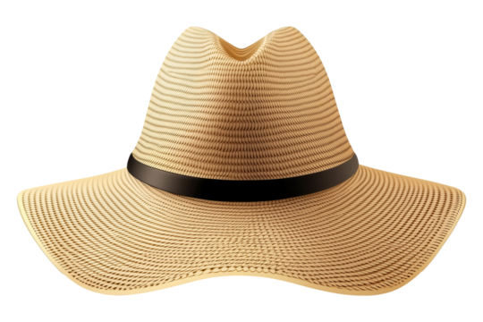 Stylish straw hats with wide brims, perfect for sun protection and summer fashion on the beach or outdoors.