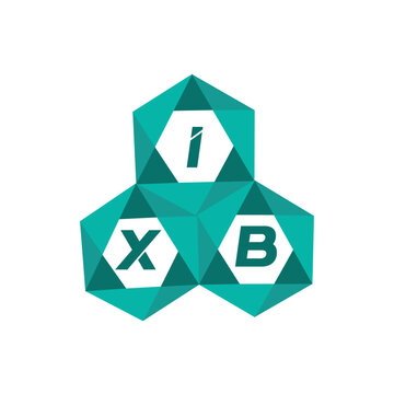 IXB creative minimalist letter logo. IXB unique vector initials alphabet letter logo design