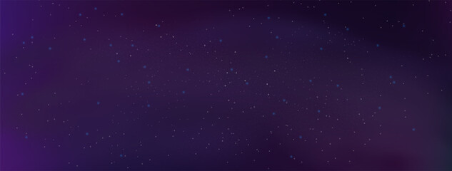 Starry night sky with astrological constellations. Space stars background.Space nebula and glittering stardust.