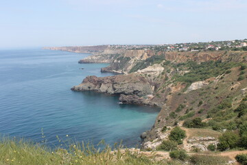 Obraz premium rocky seashore