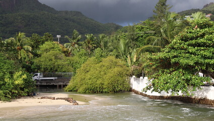 Seszele Seychelles krajobrazy plaże ocean © Grzegorz