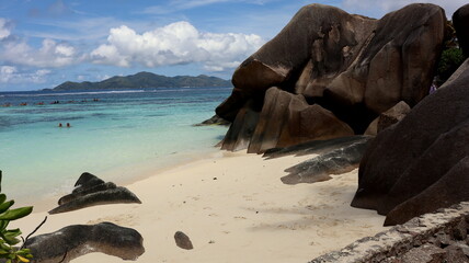 Seszele Seychelles krajobrazy plaże ocean © Grzegorz