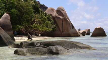 Seszele Seychelles krajobrazy plaże ocean © Grzegorz