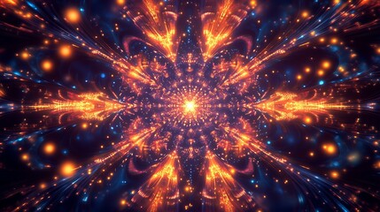 Spectacular fireworks exploding in radiant patterns to honor the arrival of 2025 in a festive atmosphere