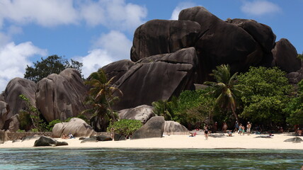 Seszele Seychelles krajobrazy plaże ocean © Grzegorz