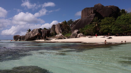 Seszele Seychelles krajobrazy plaże ocean © Grzegorz