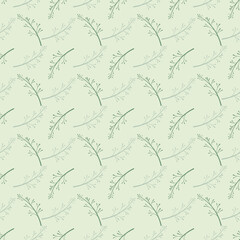 Floral seamless pattern for backgrounds, wallpapers, fabrics, textiles, wrapping papers, printed materials