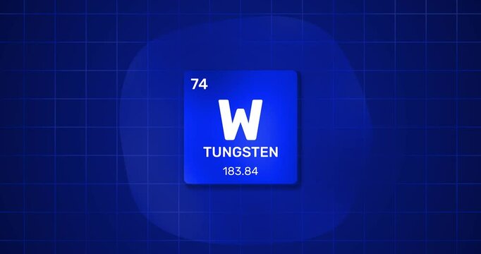 Tungsten chemical element Periodic Table