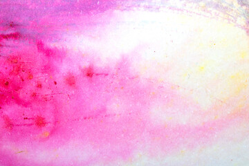 Obraz premium Explosion of Watercolor Paint Powder Pastel Multicolour Background Creative Pop of Color