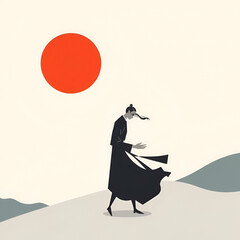 silhouette of a person