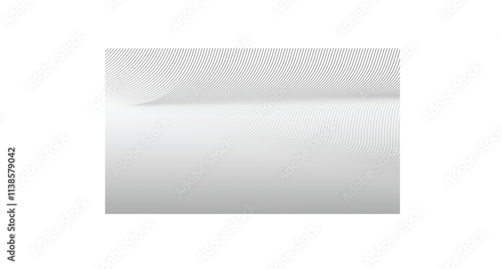 Poster a abstract rparabolic metallic texture, white surface with repeating pattern, metal and textured flo