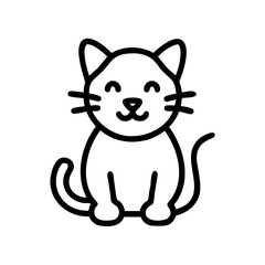 sadece yavru kedi, arka plan yok.