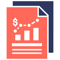 Financial Report Icon