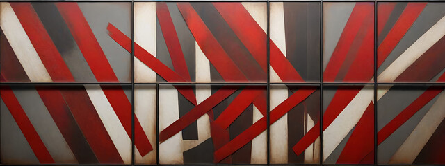 illustrazione sfondo con elementi astratti a tema geometrico