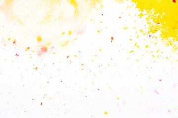 Explosion of Watercolor Paint Powder Pastel Multicolour Background Creative Pop of Color