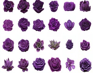 set of roses