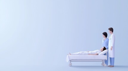Obraz premium Medical care illustration