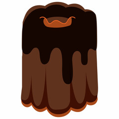 Canele is a French Christmas dessert.