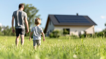 Naklejka premium Family Bonding in Nature