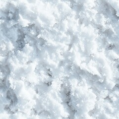 Obraz premium Top view photo of fluffy snow with a natural seamless texture