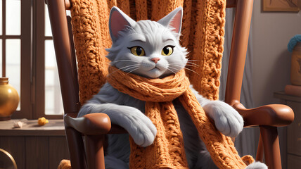 Cozy Cat: A Warm Embrace