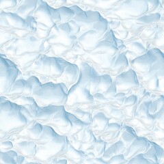 Top view photo of snow with faint impressions of branches, seamless texture