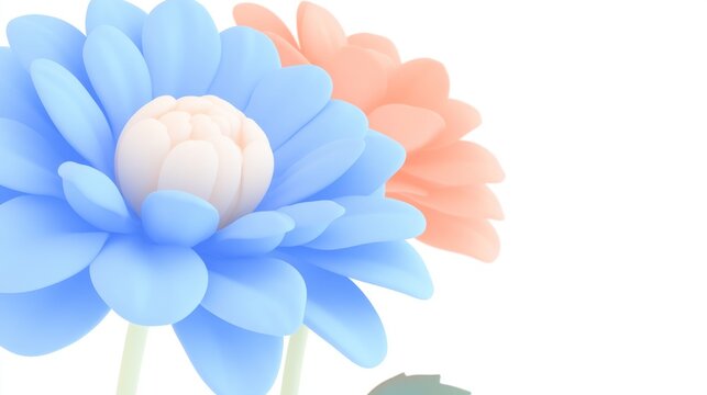 Elegant coral blooms set against teal leaves on a gradient backdrop, ideal for invitations and decor.