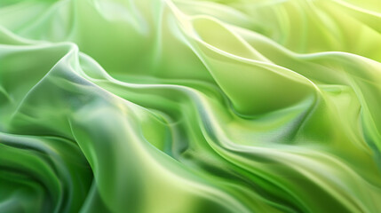 Obraz premium Emerald to Lime Smooth Gradient Abstract Background for Designers and Creatives
