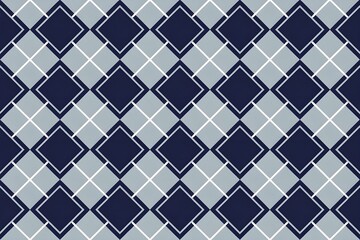 seamless blue and white pattern