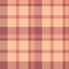 Jpg fabric vector background, inspiration texture textile pattern. Menu plaid seamless check tartan in red and orange colors.