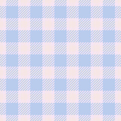 Contour tartan textile seamless, costume background plaid fabric. Deep check pattern texture vector in white and light colors.