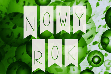 Fototapeta na wymiar Nowy rok