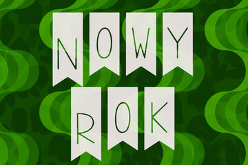 Fototapeta premium Nowy rok