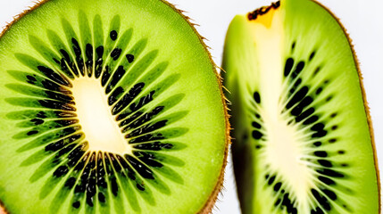 kiwi isolated on white background